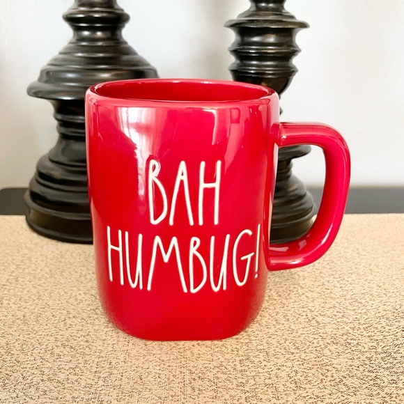 🆕Rae Dunn BAH HUMBUG! Ceramic Mug - Picture 1 of 1